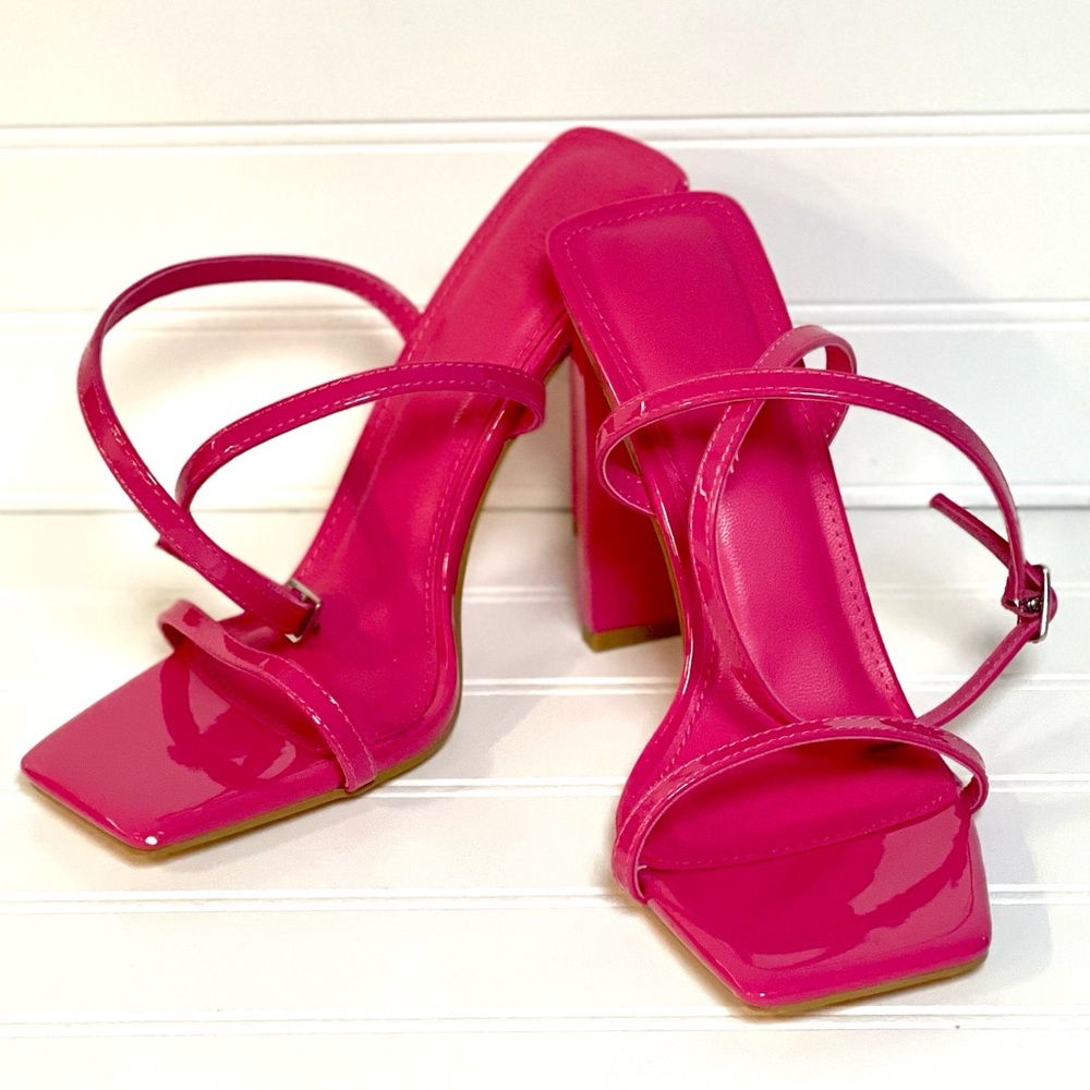 Forever 21 Hot Pink Heels - SZ 7